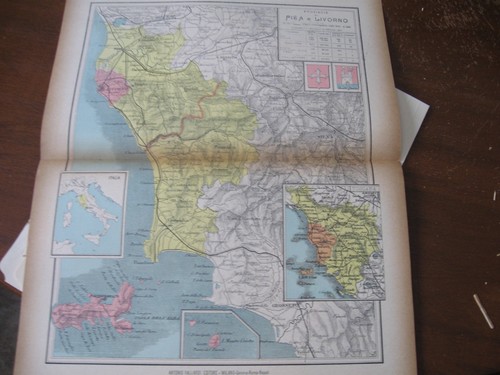 1917 mappa italiana della - mappa,