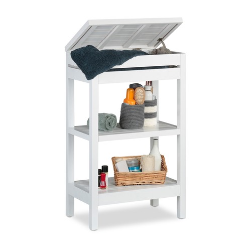 Scaffale bagno bianco - bagno,