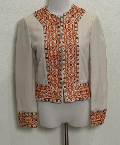 Giacca seta vintage bianca - giacca, di