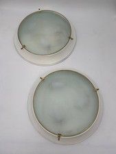 Plafoniere  coppia -applique- attribuita Fontana Arte vintage made in italy