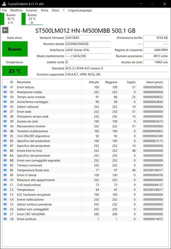 Hard disk 500gb - -,