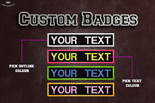 Toppa personalizzata con nome