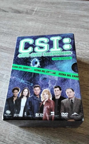 Box dvd csi scena - csi,