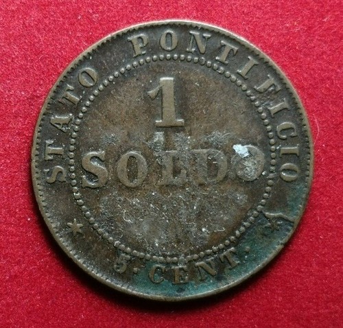 Stato pontificio soldo 5 - pontificio,