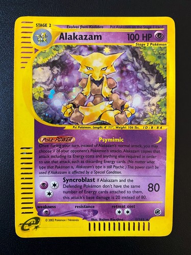 Pokemon alakazam holo rare - alakazam,