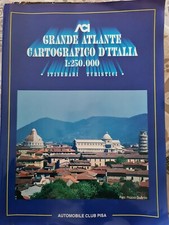 Grande atlante cartografico d' Italia - ACI Pisa 1998