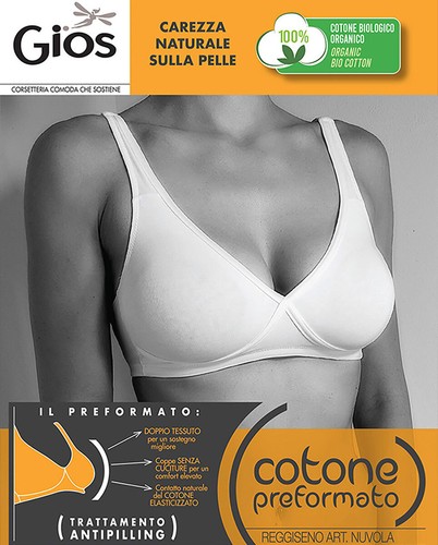Reggiseno donna gios cotone - reggiseno,