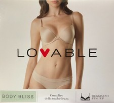 REGGISENO LOVABLE BODY BLISS Push-up bra con FERRETTO in MICROFIBRA SuperMORBIDO