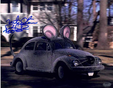 MIKE STARR Signed UNCLE BUCK 8x10 PHOTO Pooter The Clown RAT Car Schwartz COA