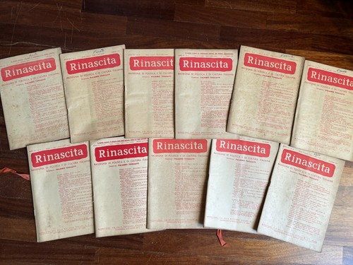 Rivista rinascita anno - rivista, "rinascita”