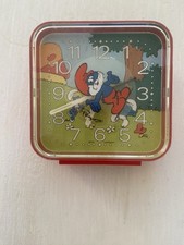 sveglia puffi  copyright Peyo 1984 made in Germany, funzionante ottimo stato