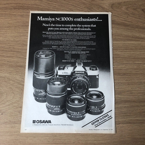 Cams33 magazine advert 11x8 - magazine,