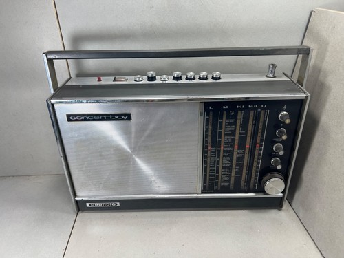 Radio grundig concert - grundig, boy