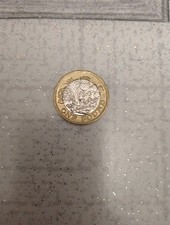 moneta rara One Pound sterlina Regina Elisabetta 2017 