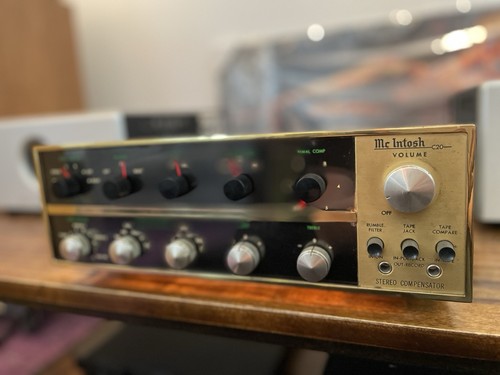 Mcintosh c20 tube preamplifier - mcintosh,