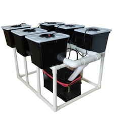 Hydroponics Six Pot System -