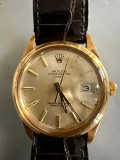 Rolex Oyster Perpetual Date Ref. 15008 - Oro Giallo 18 kt - Completo di Scatola 
