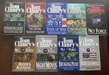 Tom Clancy's Net Force Books 1 - 9 Paperbacks Collection