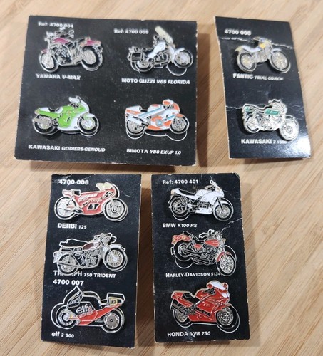 Lotto pin moto harley - di, pin's
