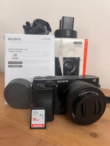 Sony alpha a6000 fotocamera - sony,