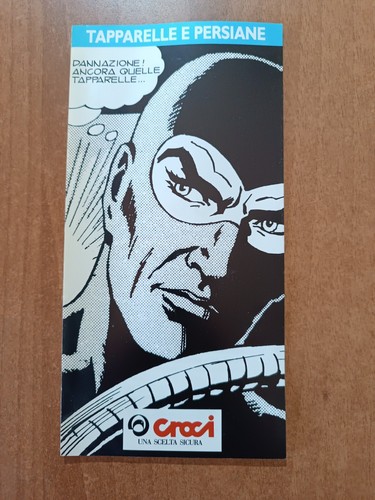 Diabolik depliant pubblicità - diabolik,