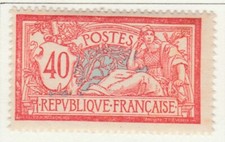 Francia 1900 40c fine MH* A13P51F933