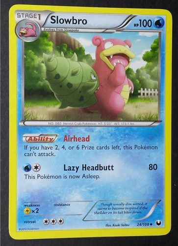 Slowbro 108 carta in - ,