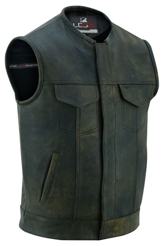 Giubbotto pelle moto - , uomo