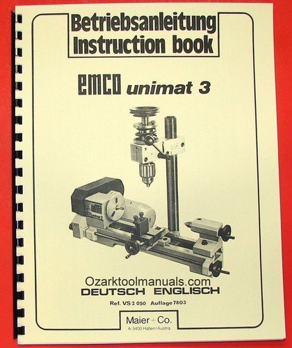 Emco unimat frese tornio - unimat,