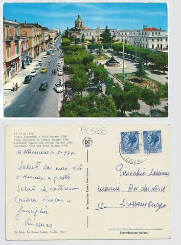 Altamura piazza zanardelli - piazza,