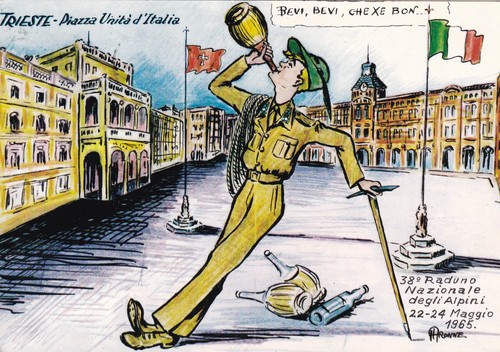 Cartolina trieste 38 - di, ,38°