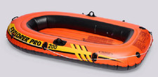 Gommone Intex Explorer Pro 200 + Remi pieghevoli (usato 2 volte)