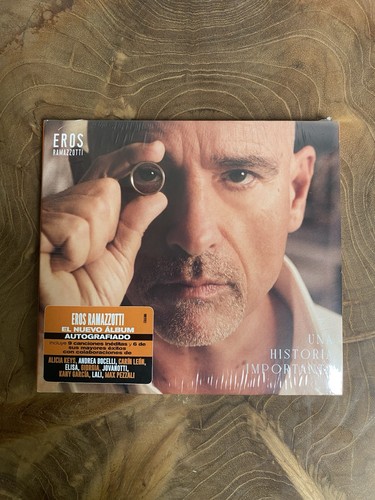 Eros ramazzotti signed una - cd,