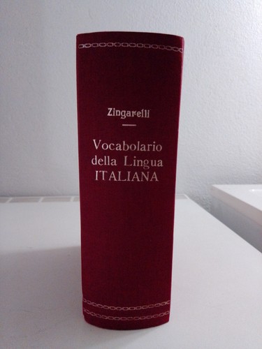 Vocabolario zingarelli 1959 - vocabolario,