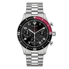 Bulova Marine Star 150° Anniversario Cronografo Acciaio 43mm 98B451