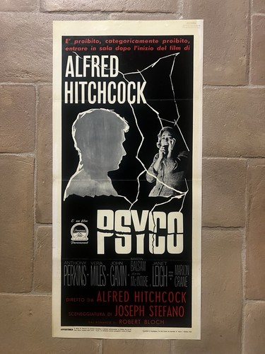 Locandina originale psyco - -,