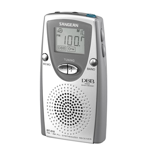 Sangean 210 pocket fm - dt-210,