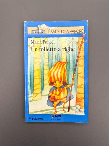 Folletto righe libro - a,