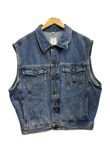 Vintage gilet denim - gilet,