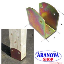 Staffa piastra supporto ad "U"