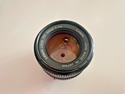Canon new 50mm f 1 - 📷, fd
