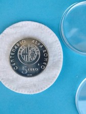 2010 Italia : 5€ Argento 925 FDC centenario Alfa Romeo