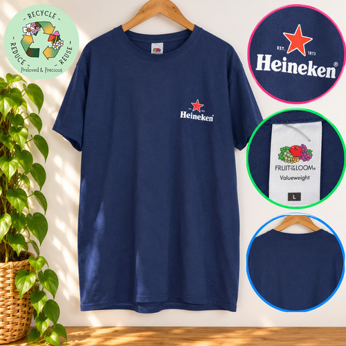 Shirt heineken blu navy - blu,