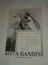 VECCHIA PUBBLICITA' CARTACEA