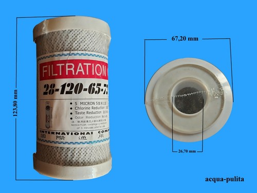 Filtro carbone attivo cto - filtro,