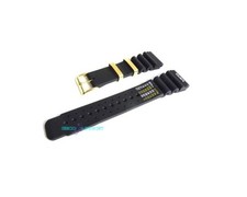 Cinturino gomma orologio subacqueo 24mm tipo citizen seiko caucciù wind oro go24