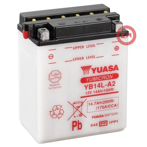 Batteria yuasa yb14l 12v - yuasa,