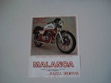 advertising Pubblicità 1977 MOTO MALANCA 150 E 2C