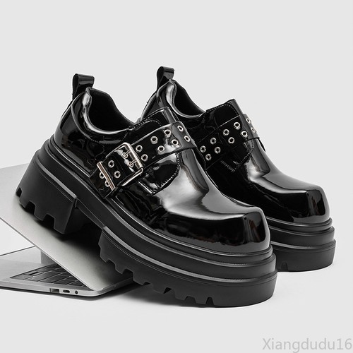 Scarpe punk uomo pelle