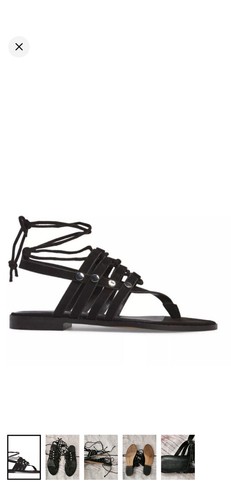 Sandali stringati gladiatore